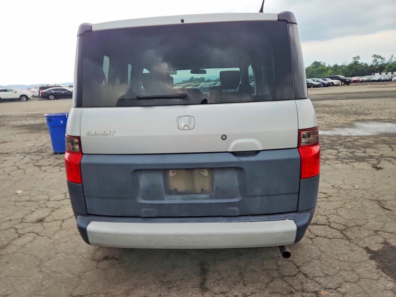 2007 Honda Element Lx Silver vin: 5J6YH18317L016632