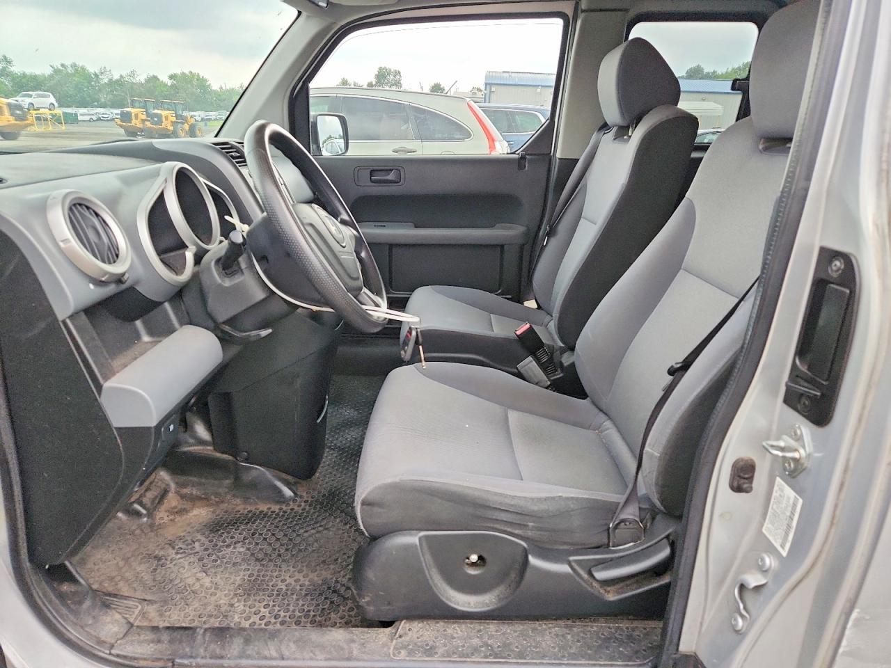 2007 Honda Element Lx Silver vin: 5J6YH18317L016632