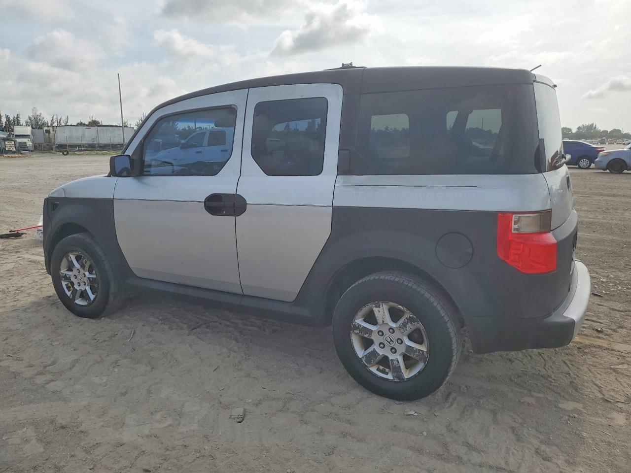2008 Honda Element Lx Silver vin: 5J6YH18328L010176