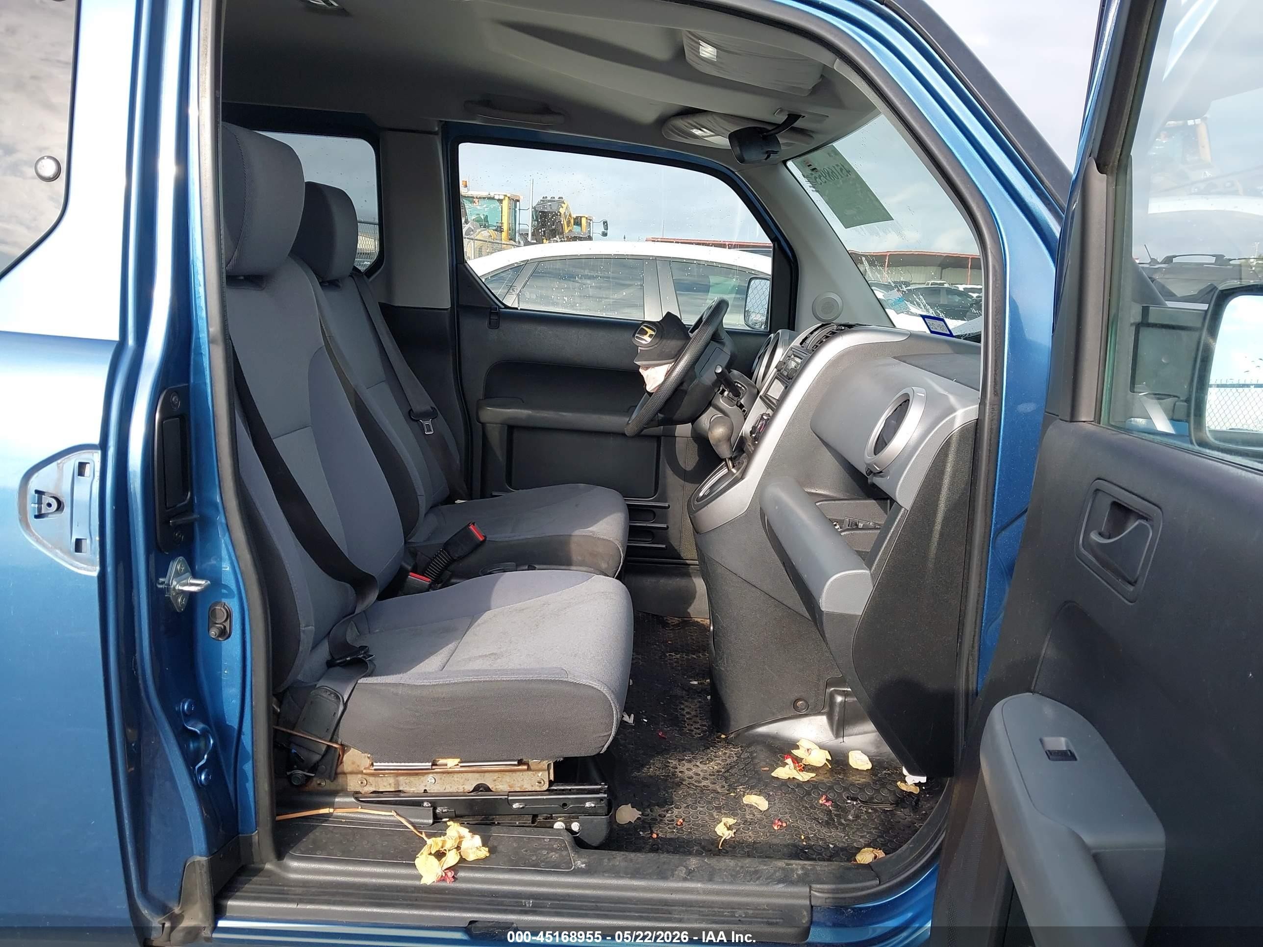 2008 Honda Element Lx Blue vin: 5J6YH18328L016043