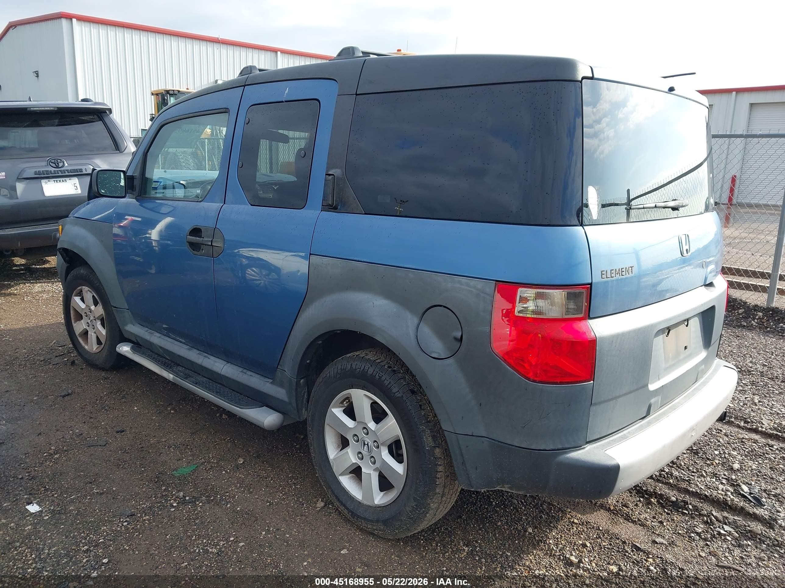 2008 Honda Element Lx Blue vin: 5J6YH18328L016043