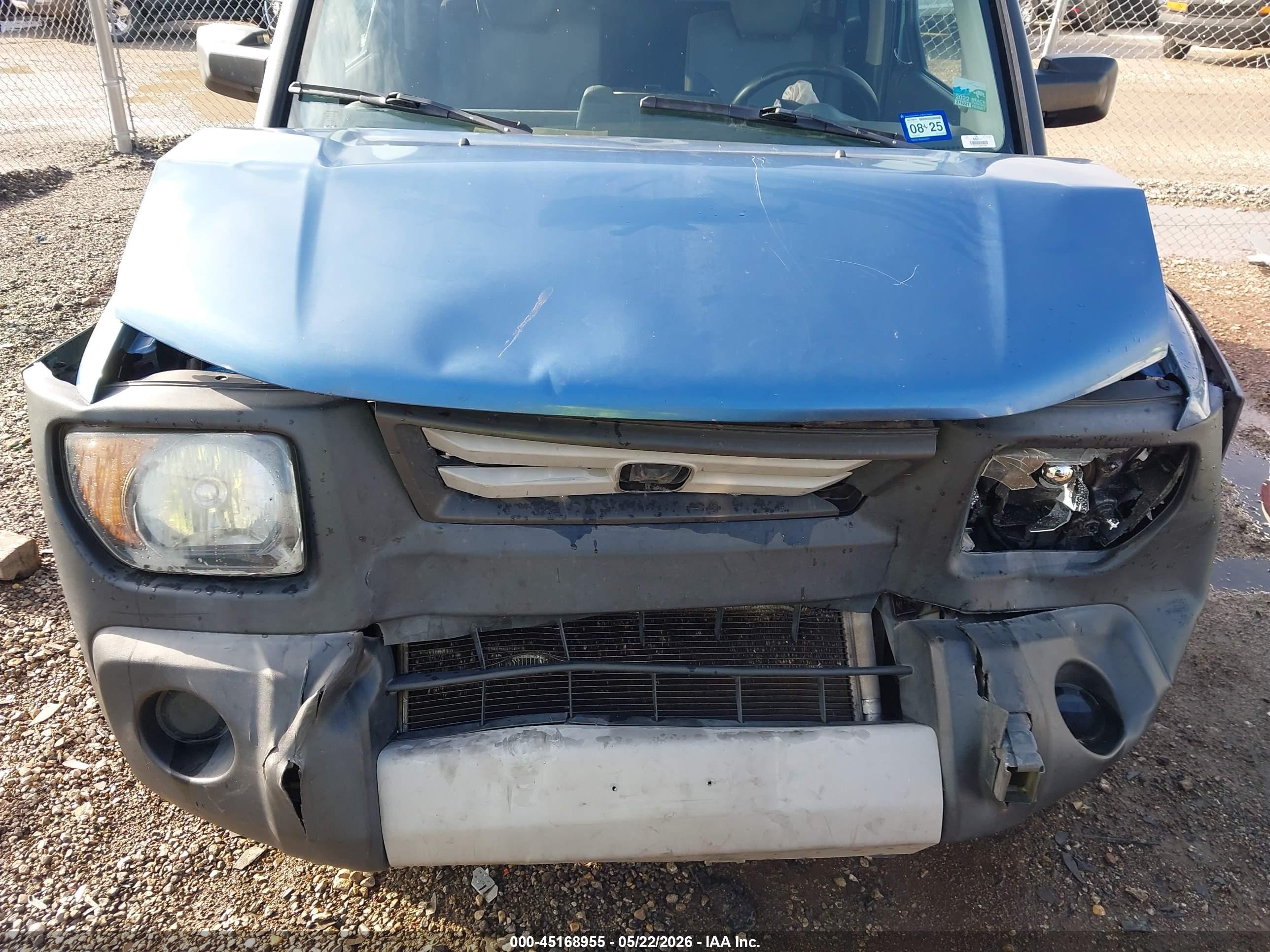 2008 Honda Element Lx Blue vin: 5J6YH18328L016043