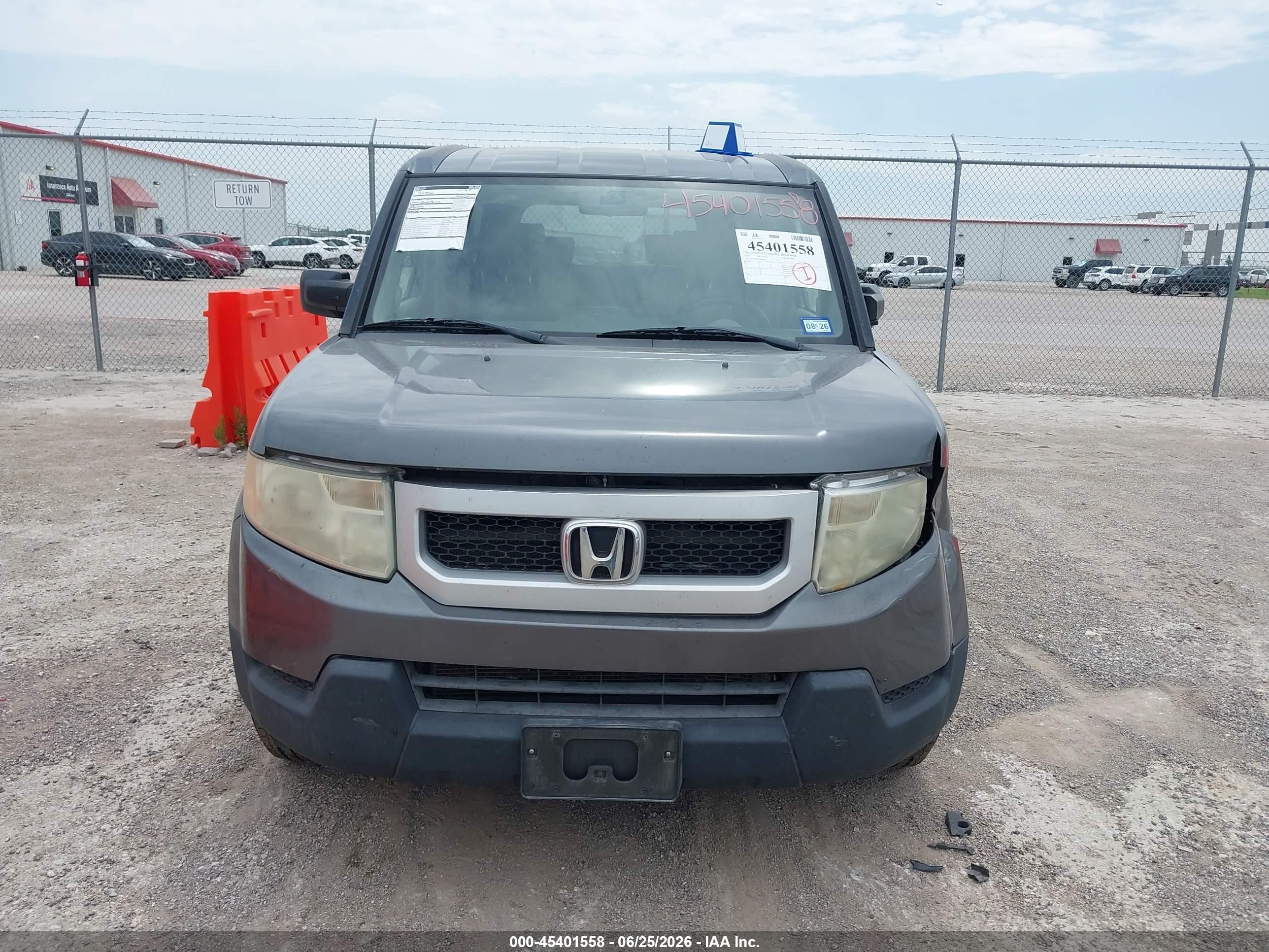 2009 Honda Element Lx Gray vin: 5J6YH18329L004413