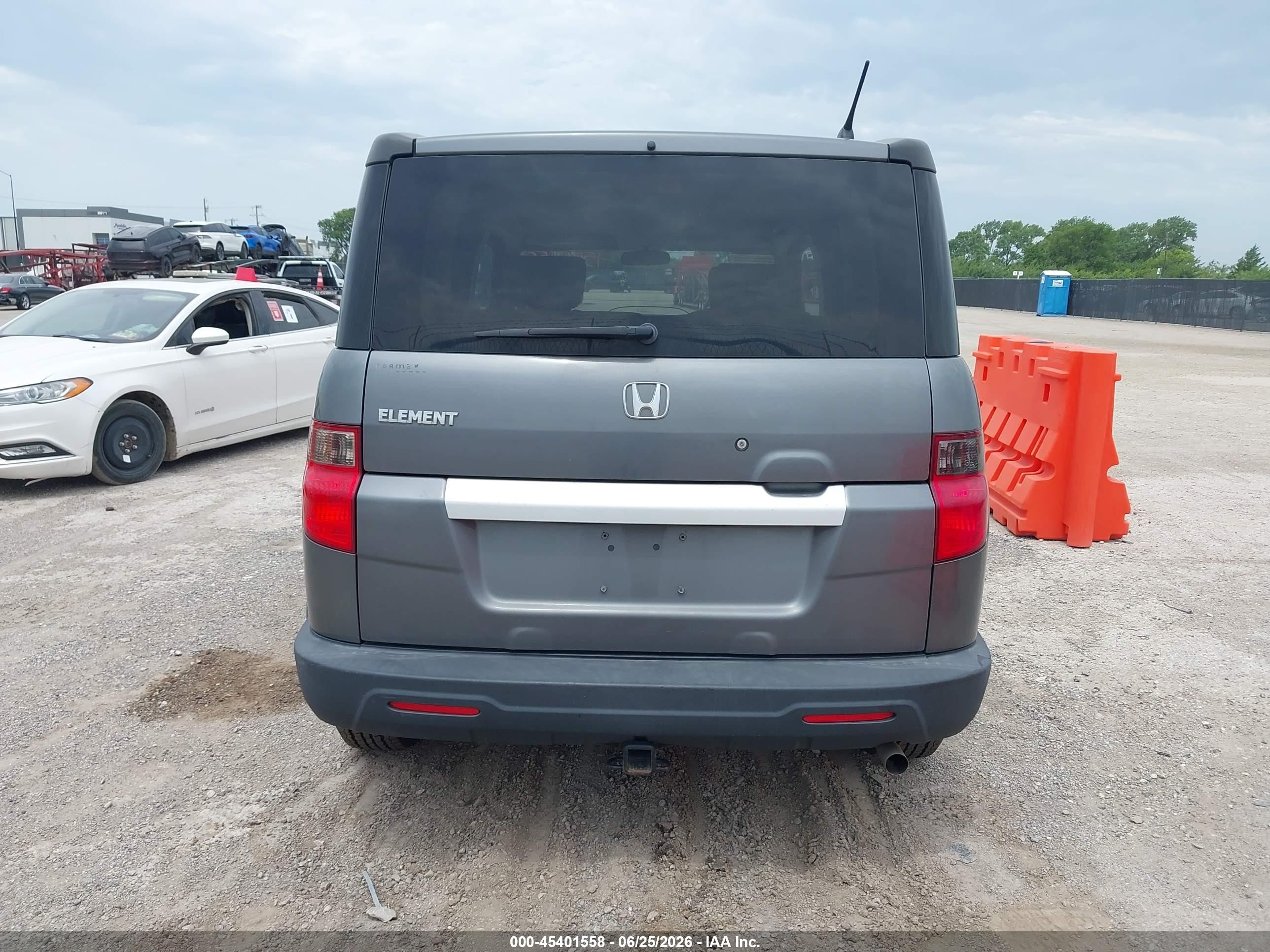 2009 Honda Element Lx Gray vin: 5J6YH18329L004413
