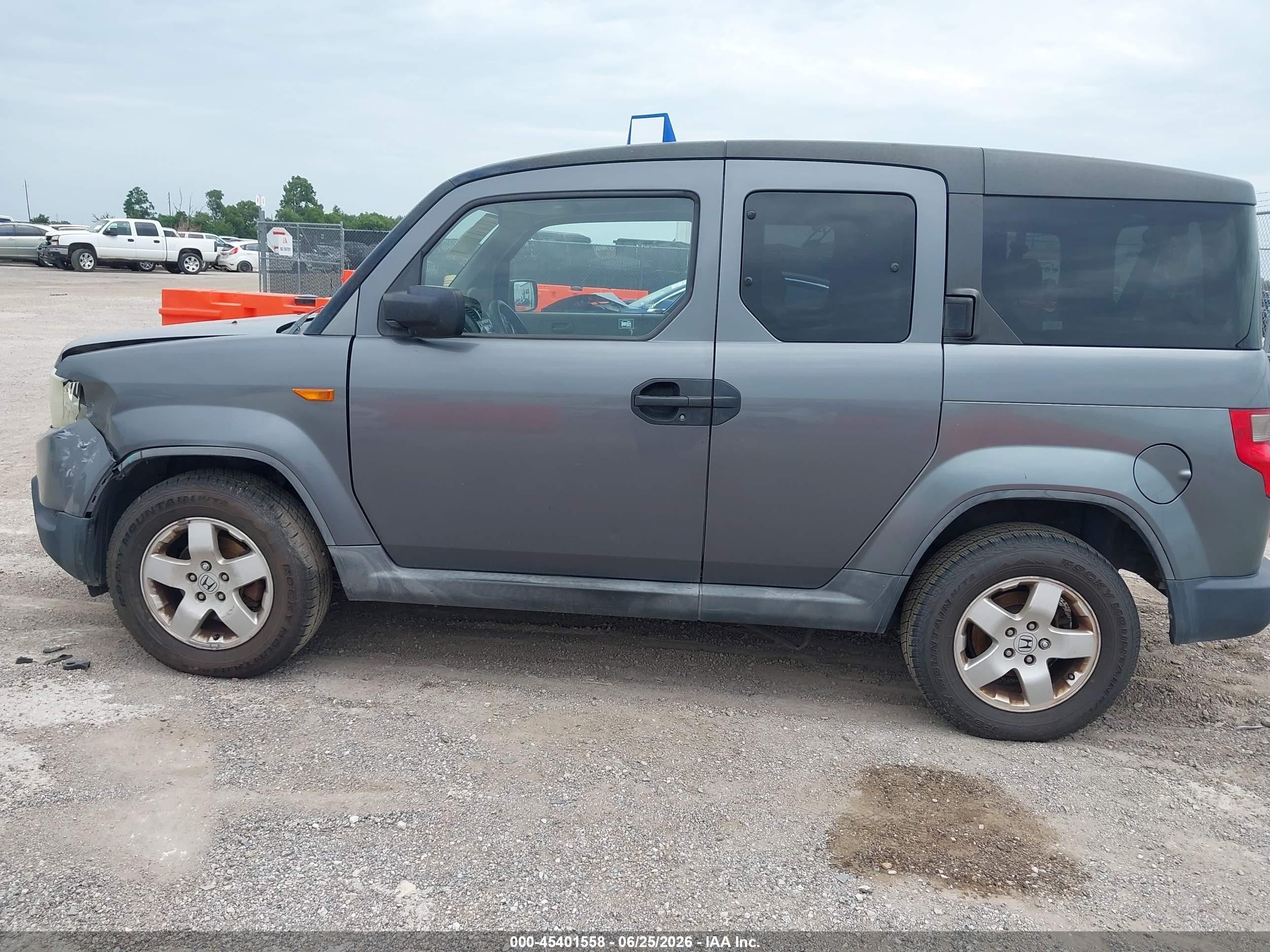 2009 Honda Element Lx Gray vin: 5J6YH18329L004413