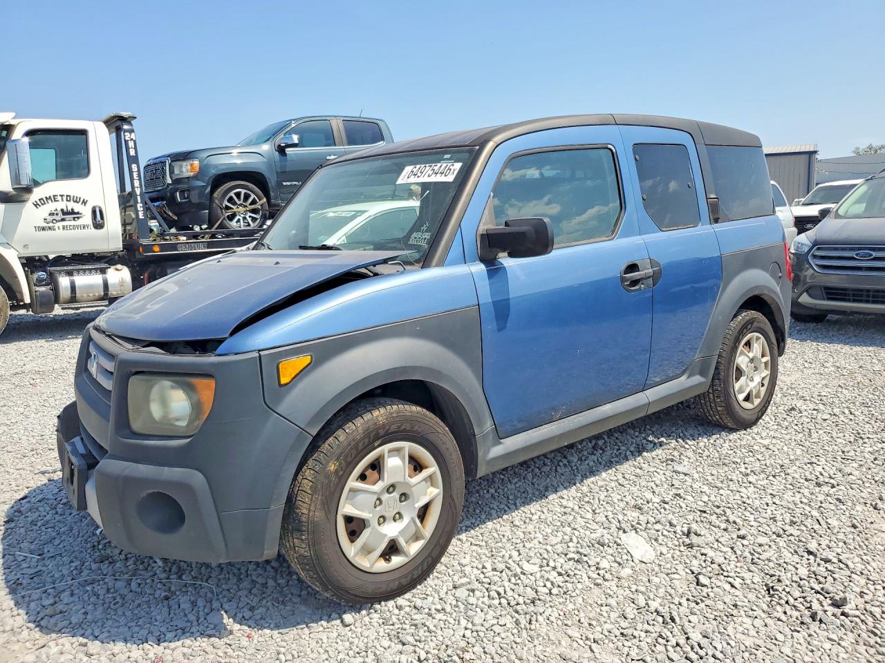 2008 Honda Element Lx Синий vin: 5J6YH18338L005147