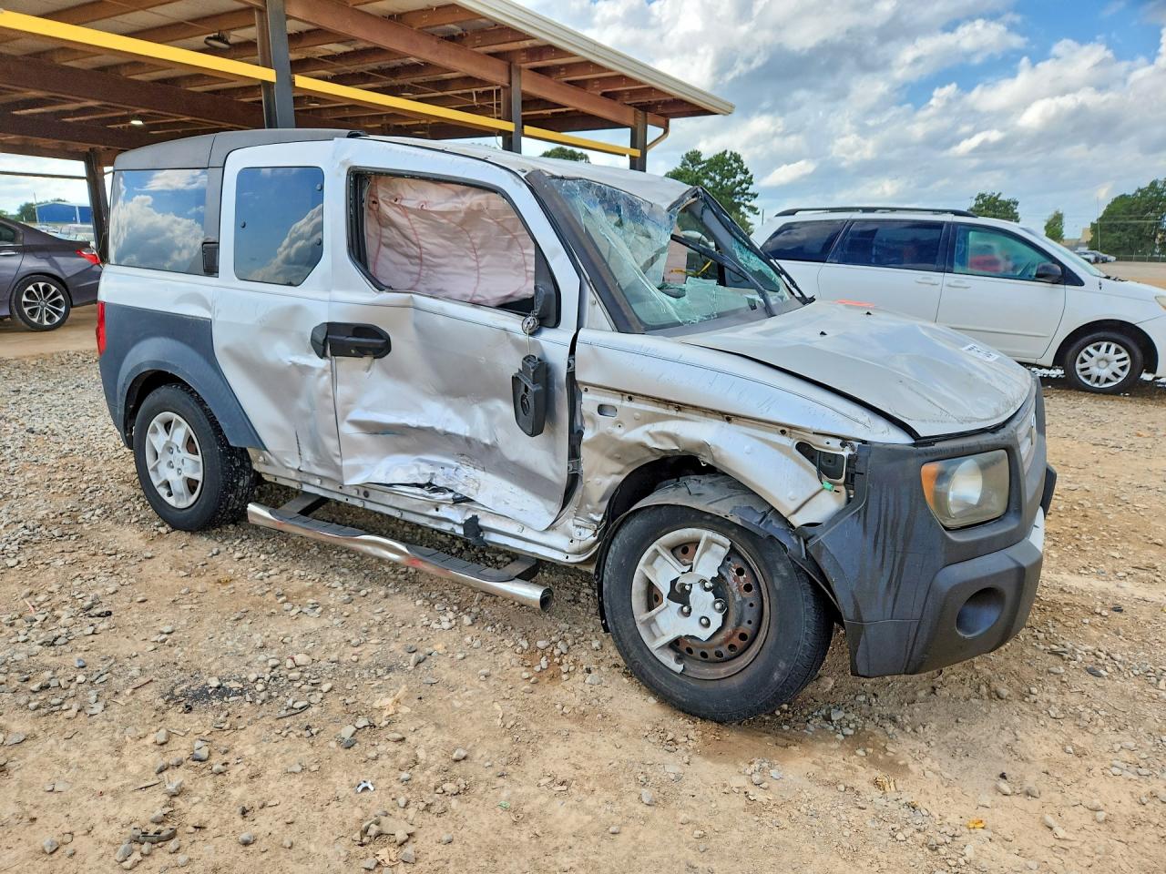 2008 Honda Element Lx Silver vin: 5J6YH18338L016326