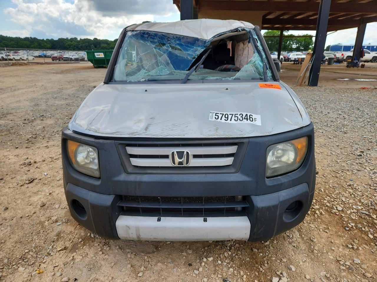 2008 Honda Element Lx Silver vin: 5J6YH18338L016326