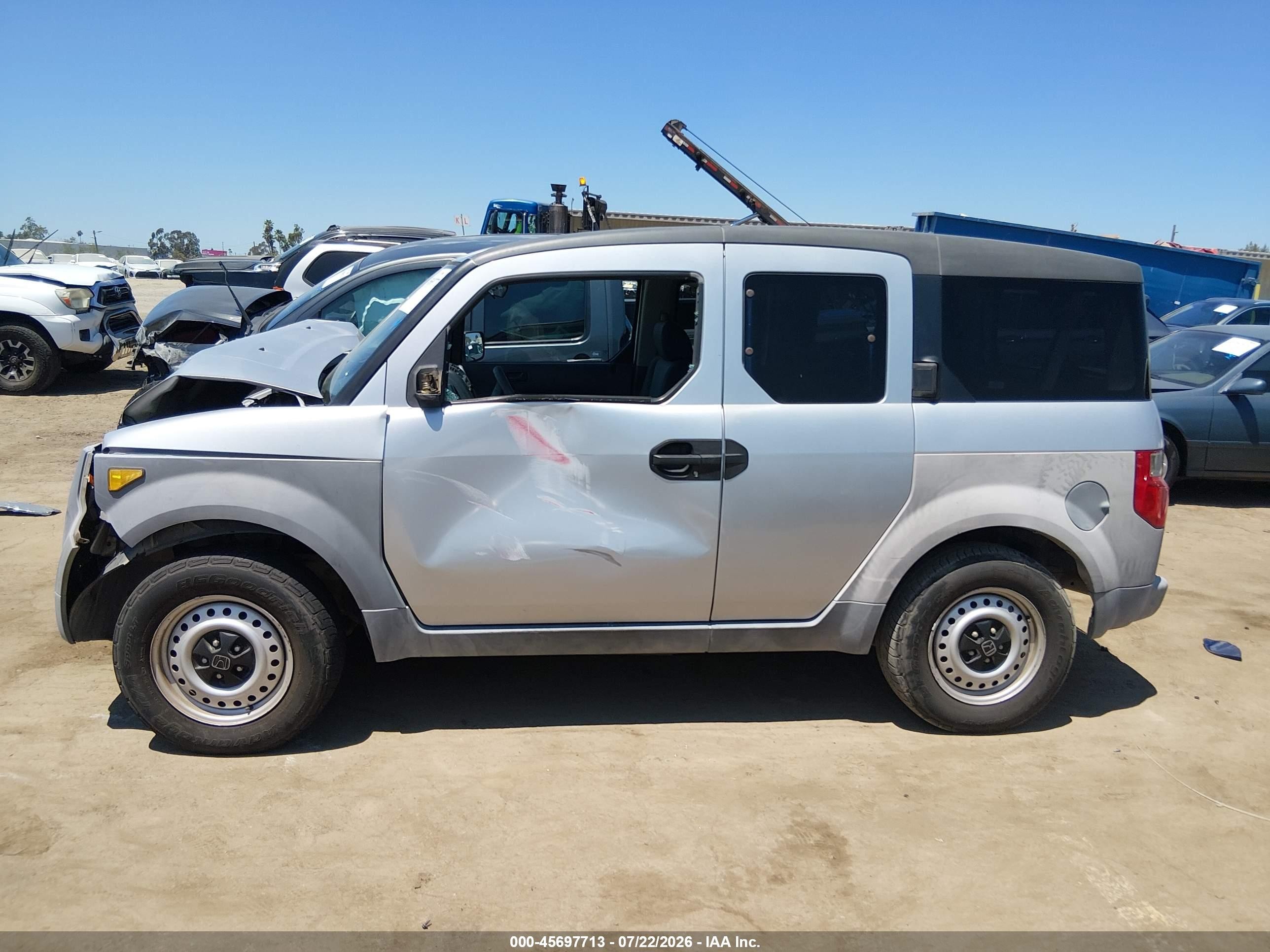 2004 Honda Element Lx Серый vin: 5J6YH18344L012585