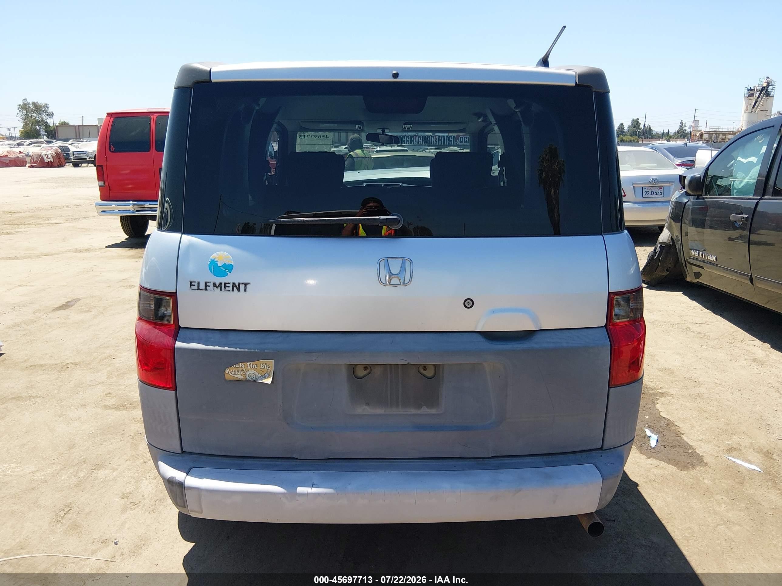 2004 Honda Element Lx Серый vin: 5J6YH18344L012585