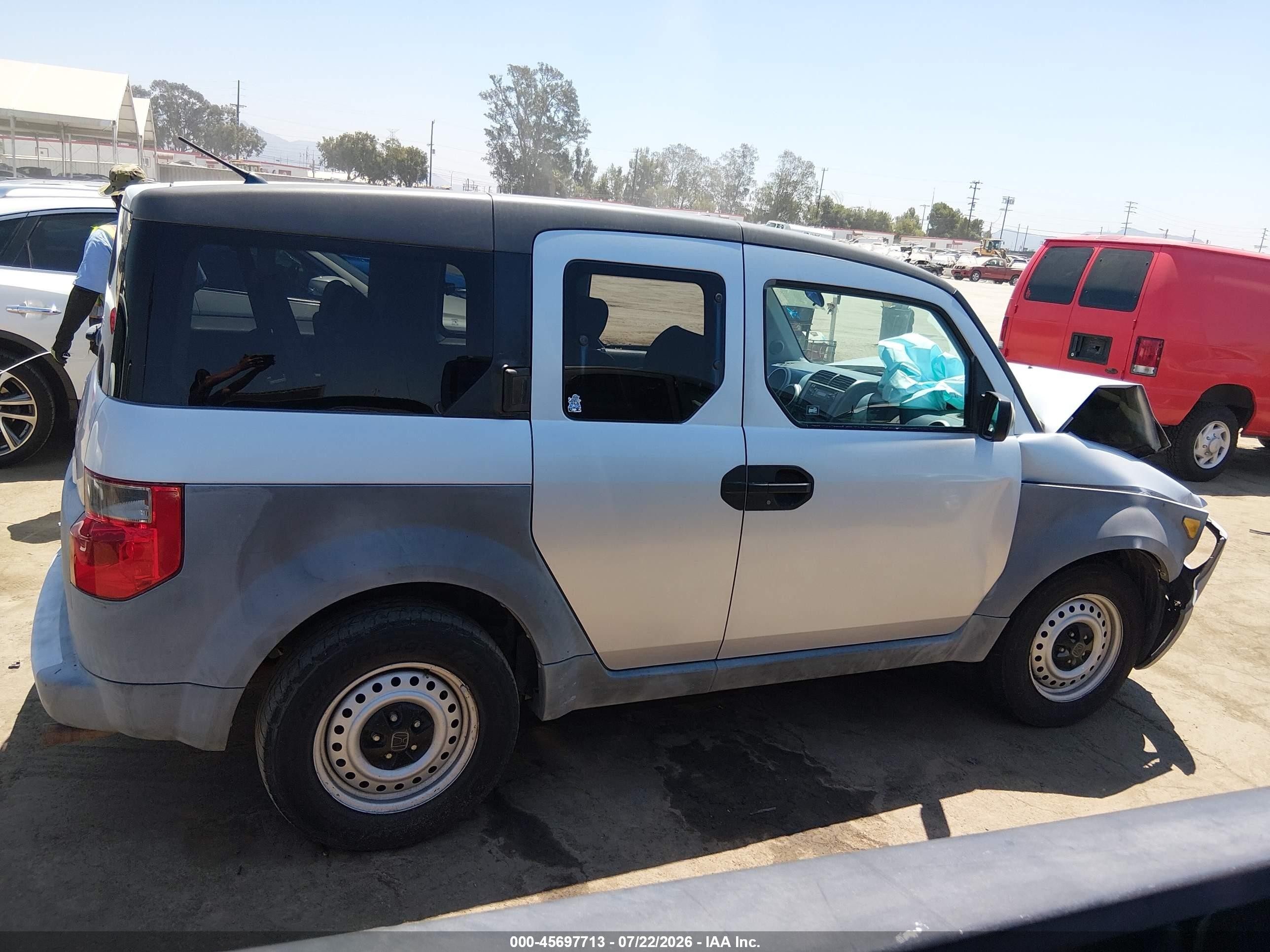 2004 Honda Element Lx Серый vin: 5J6YH18344L012585