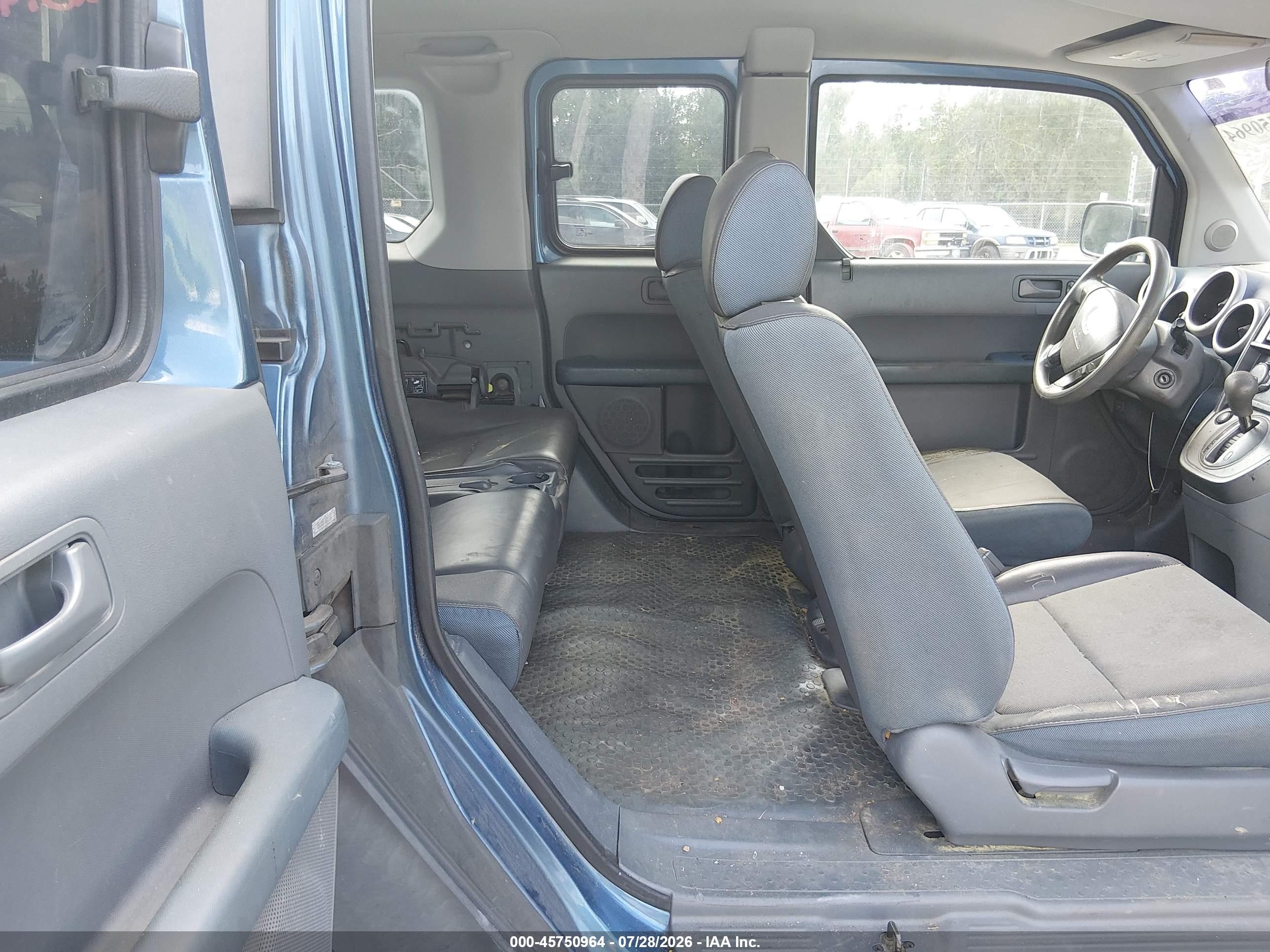 2006 Honda Element Lx Blue vin: 5J6YH18346L010662