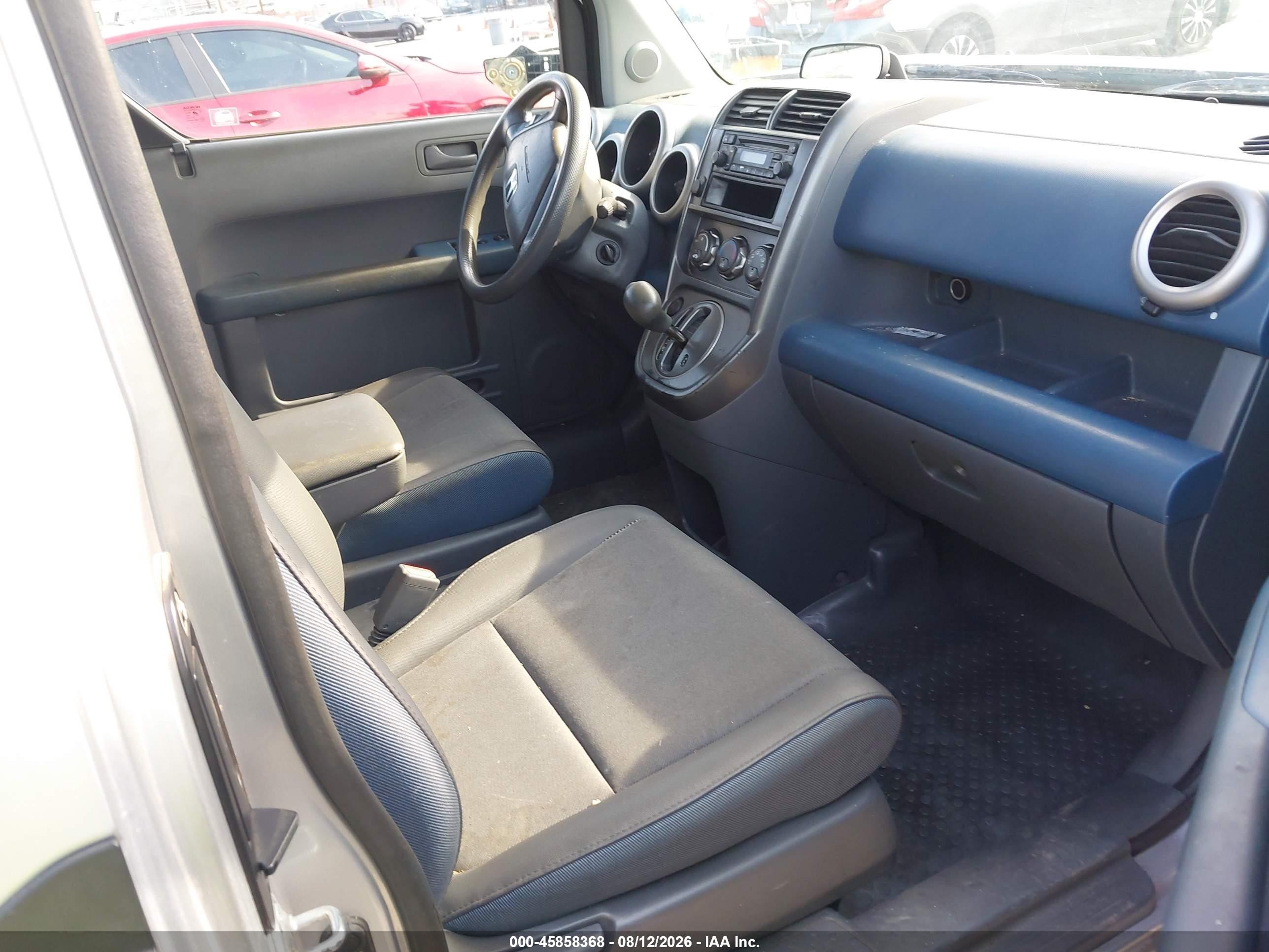 2006 Honda Element Lx Silver vin: 5J6YH18346L011150