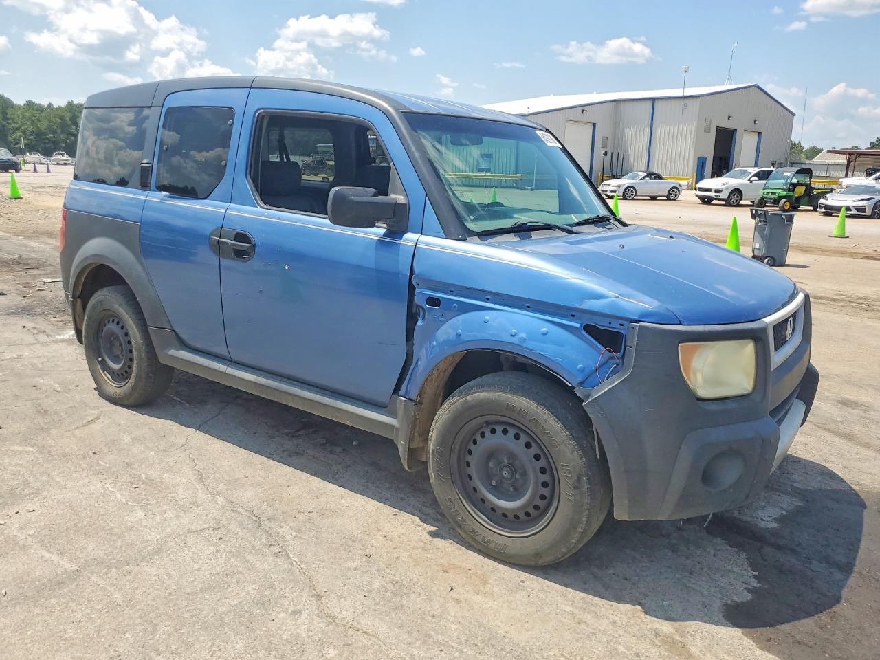 2006 Honda Element Lx Blue vin: 5J6YH18366L008802