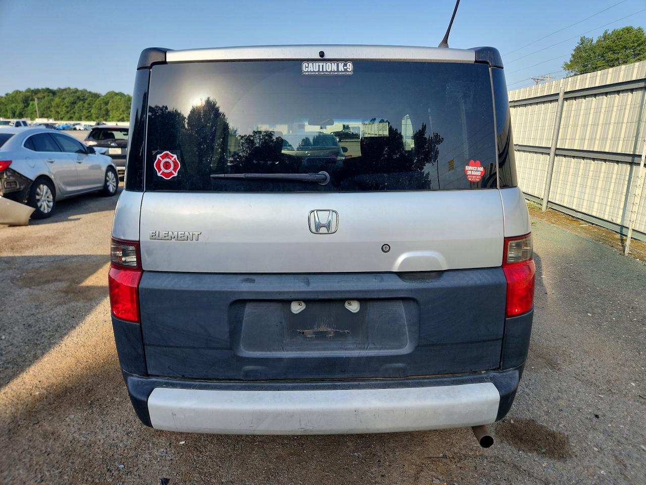 2007 Honda Element Lx Silver vin: 5J6YH18377L016621