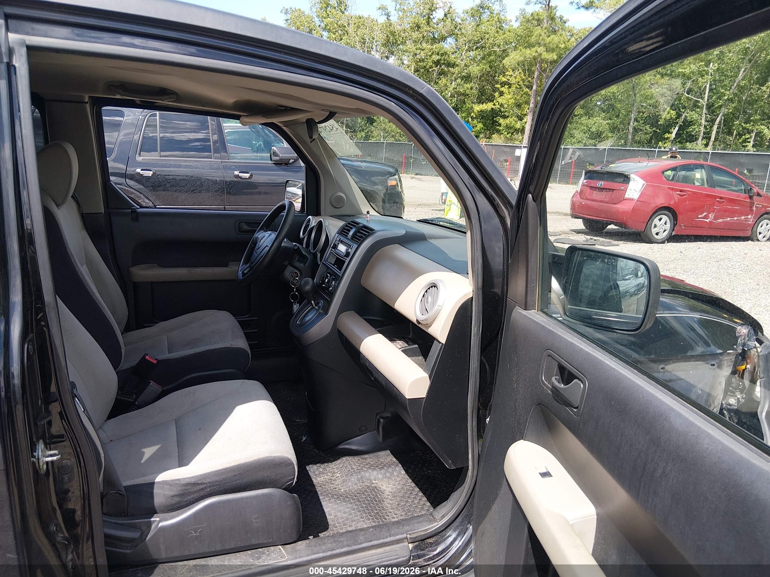 2008 Honda Element Lx Черный vin: 5J6YH18378L013980
