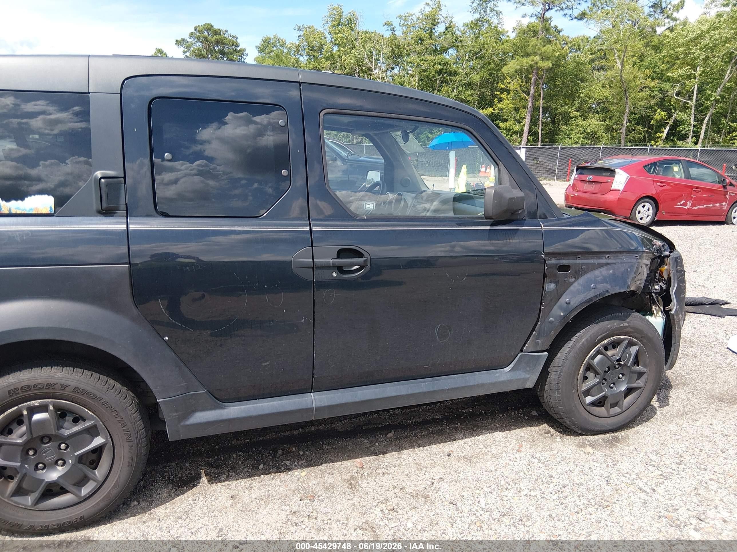 2008 Honda Element Lx Черный vin: 5J6YH18378L013980
