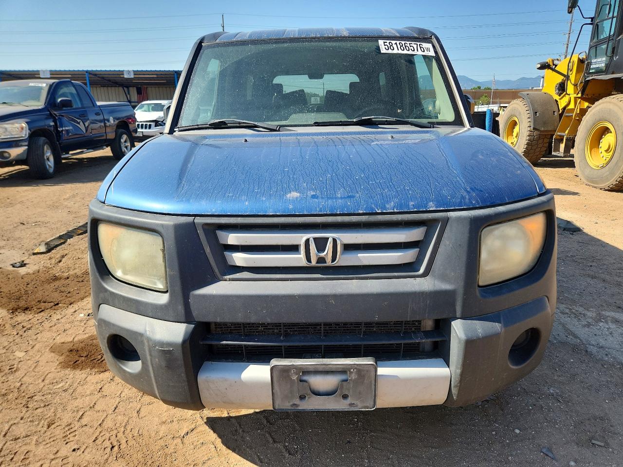 2008 Honda Element Lx Blue vin: 5J6YH18378L017396