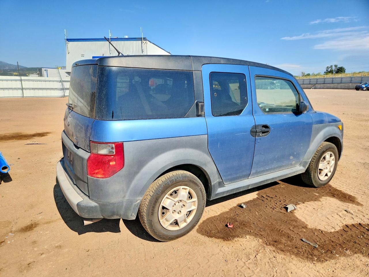 2008 Honda Element Lx Blue vin: 5J6YH18378L017396