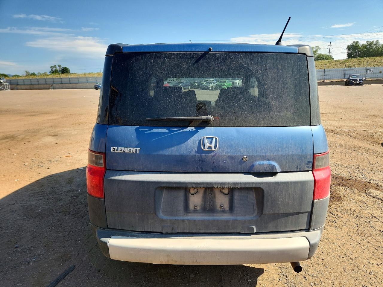 2008 Honda Element Lx Blue vin: 5J6YH18378L017396