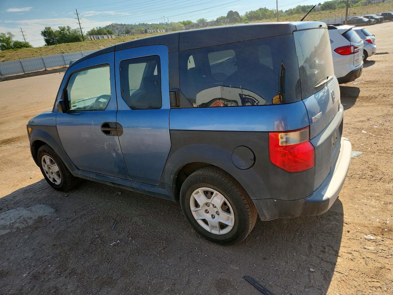 2008 Honda Element Lx Blue vin: 5J6YH18378L017396