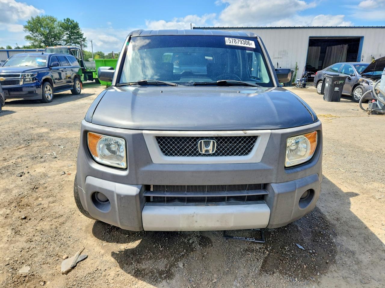 2004 Honda Element Lx Gray vin: 5J6YH18384L013271