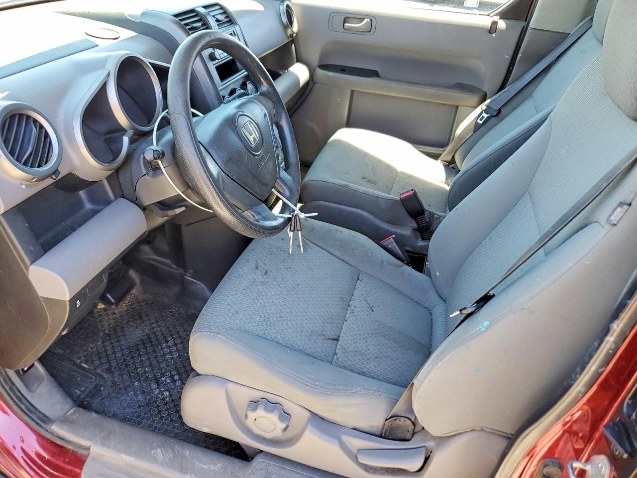 2009 Honda Element Lx Burgundy vin: 5J6YH18389L000477