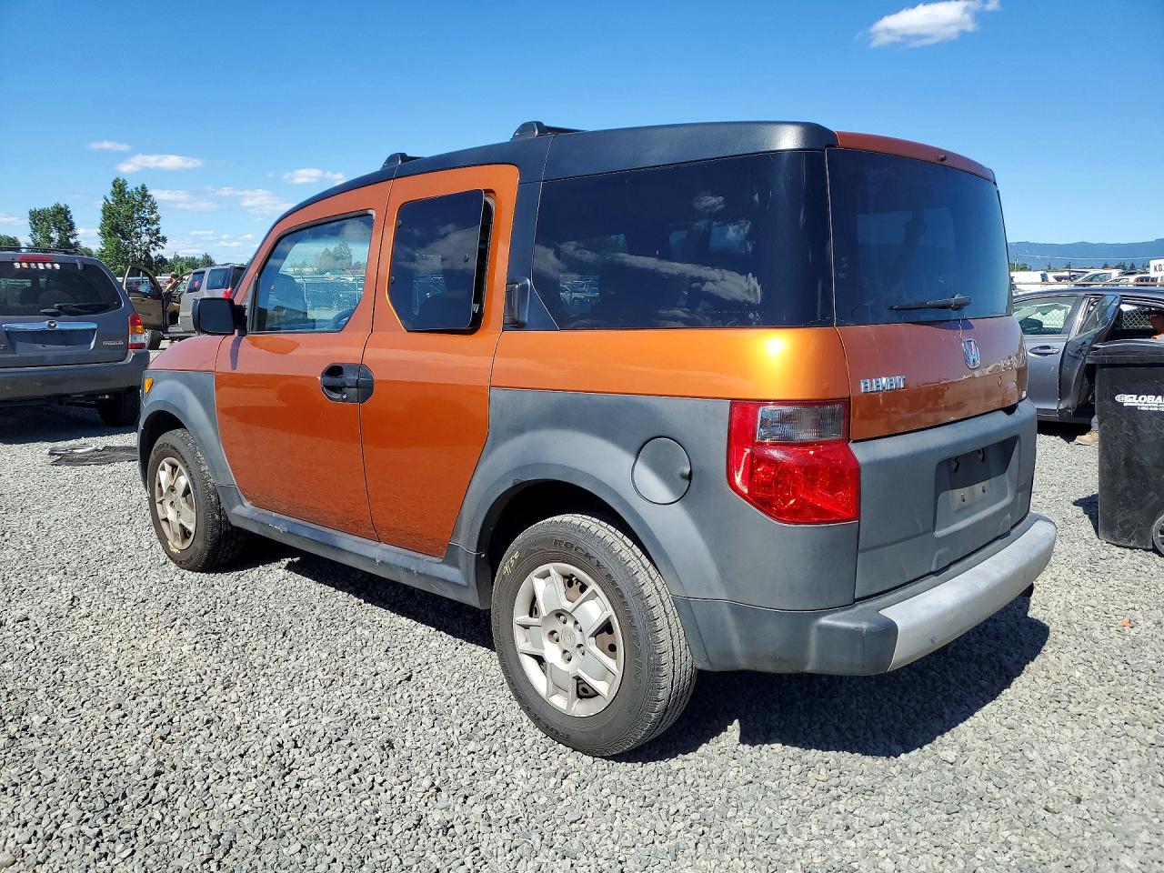 2007 Honda Element Lx Orange vin: 5J6YH18397L002414