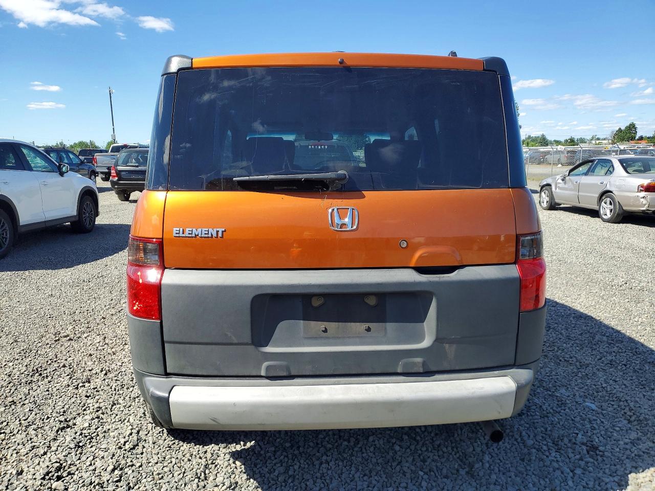 2007 Honda Element Lx Orange vin: 5J6YH18397L002414