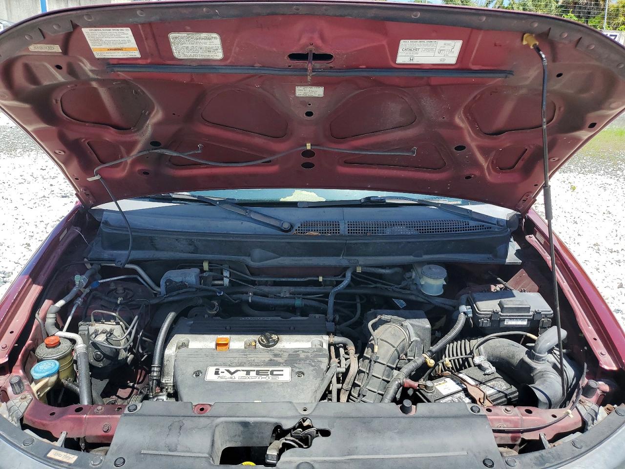 2007 Honda Element Lx Red vin: 5J6YH183X7L012787