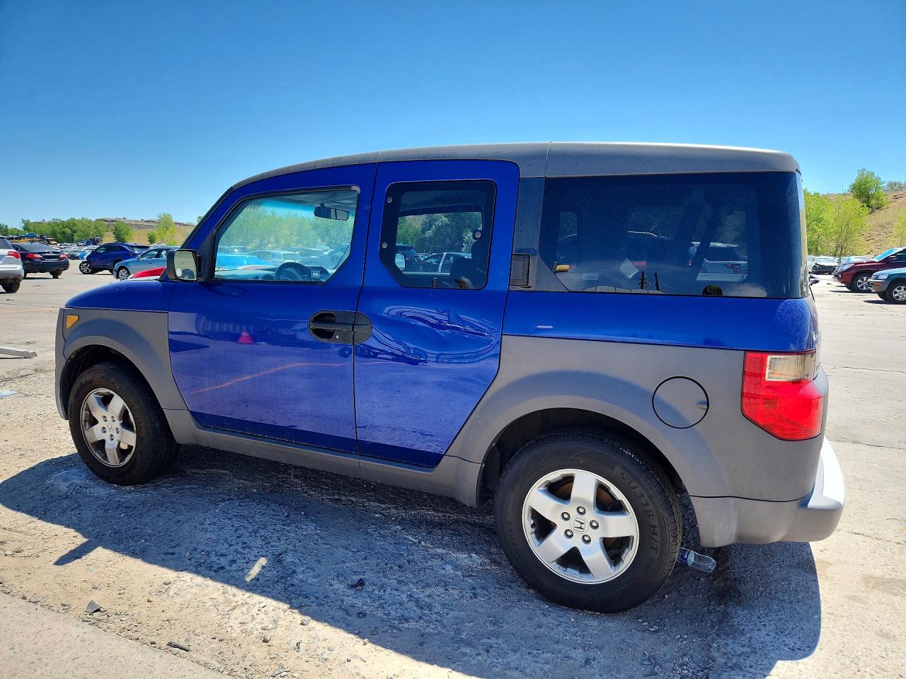 2004 Honda Element Ex Синий vin: 5J6YH18504L002900