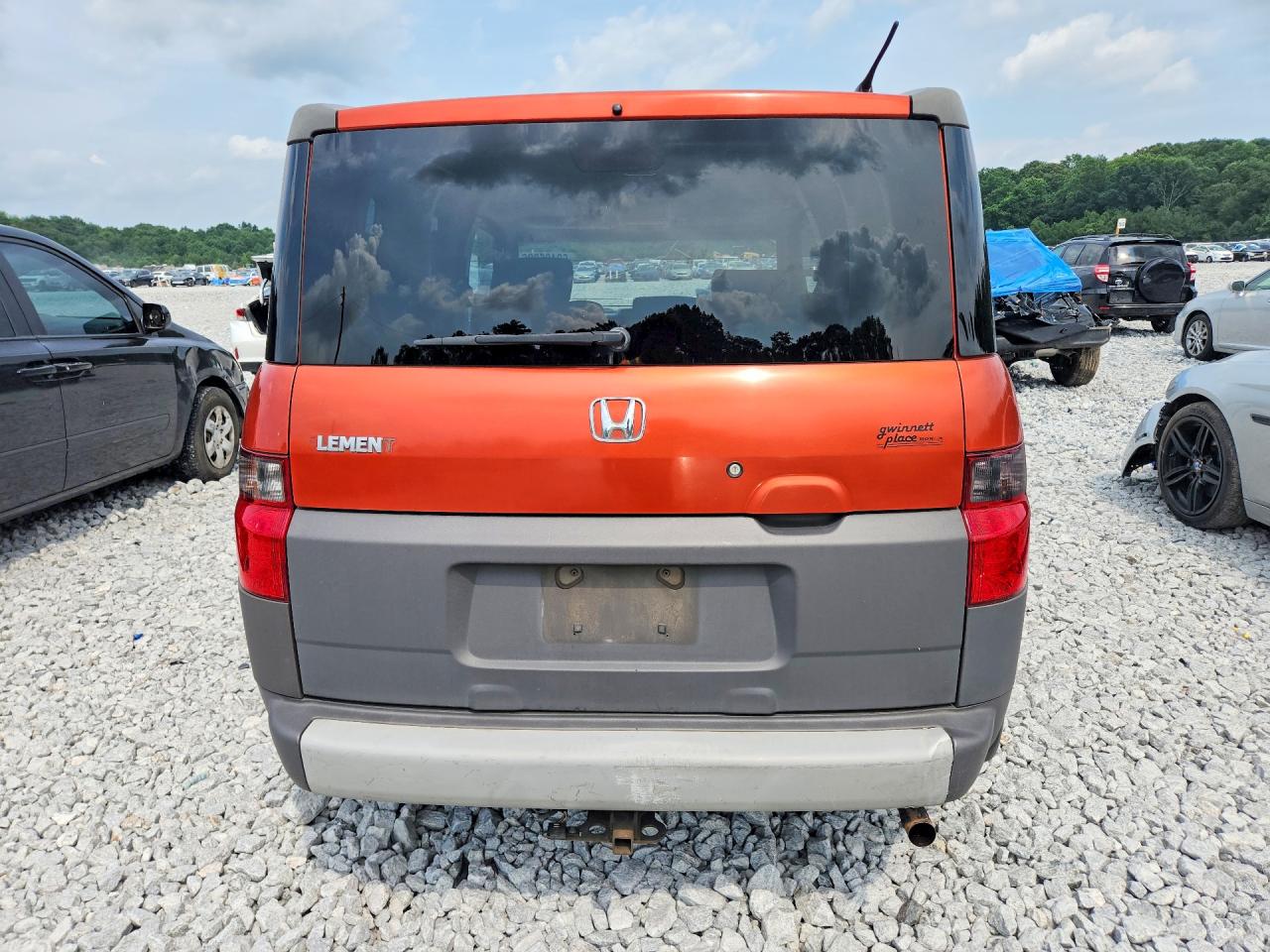 2004 Honda Element Ex Orange vin: 5J6YH18504L015761