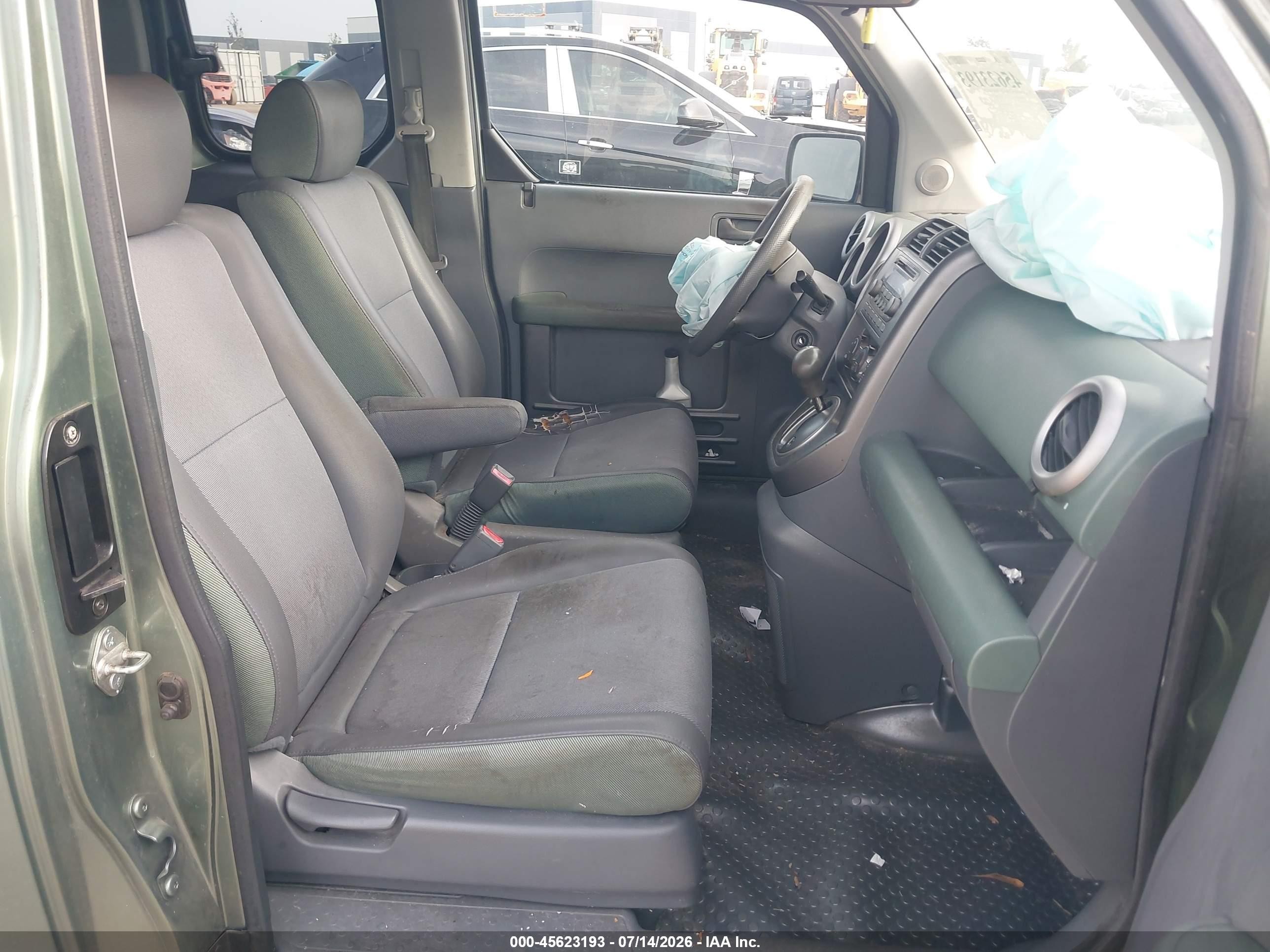 2003 Honda Element Ex Зеленый vin: 5J6YH18513L004010
