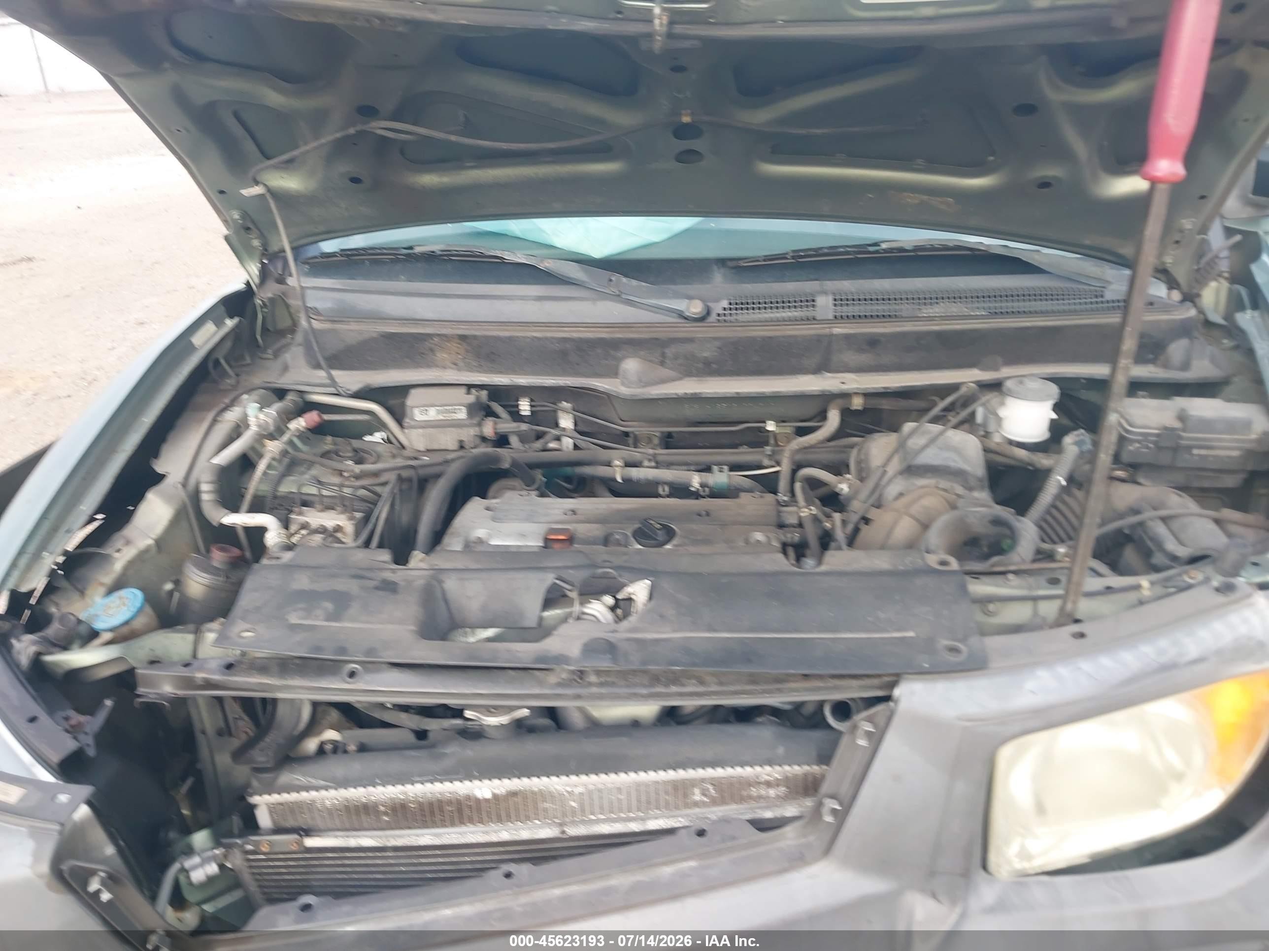 2003 Honda Element Ex Зеленый vin: 5J6YH18513L004010