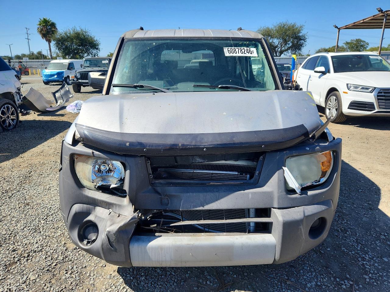 2003 Honda Element Ex Gray vin: 5J6YH18513L021924