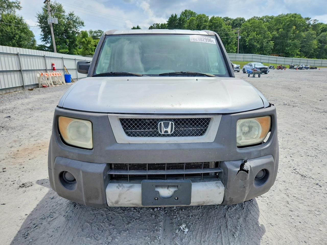 2004 Honda Element Ex Gray vin: 5J6YH18524L006477