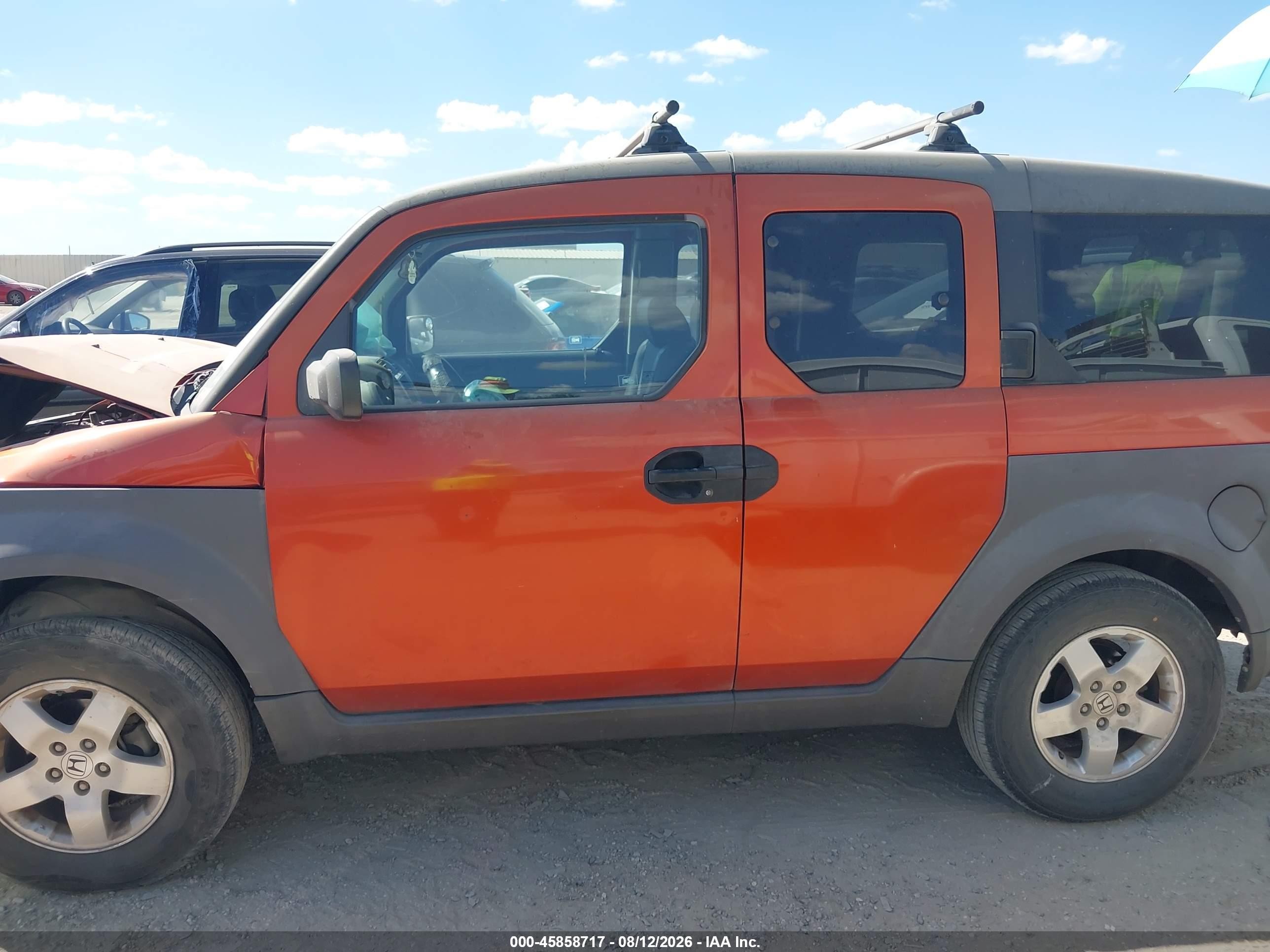2004 Honda Element Ex Orange vin: 5J6YH18534L015317