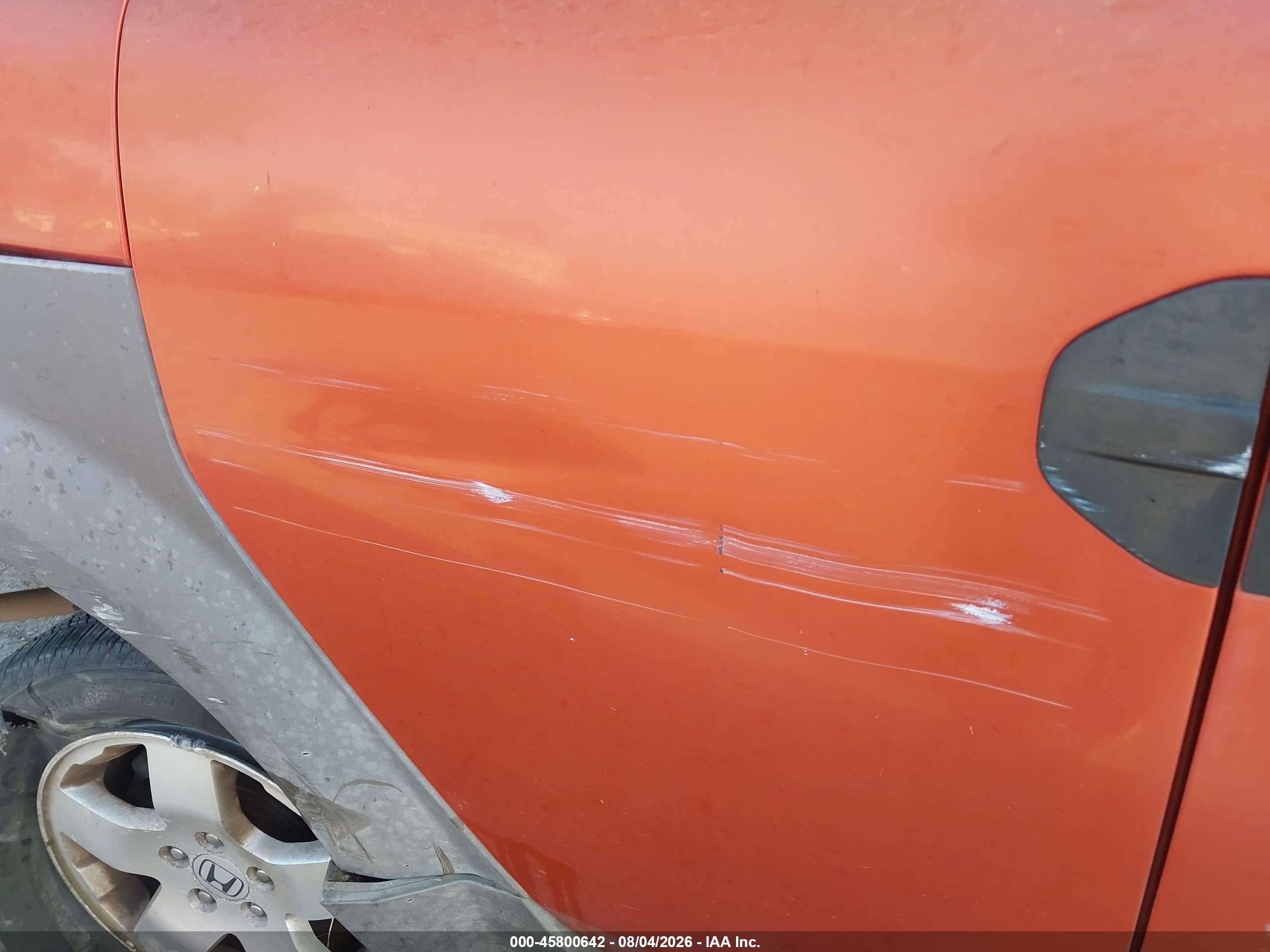 2004 Honda Element Ex Orange vin: 5J6YH18544L007775