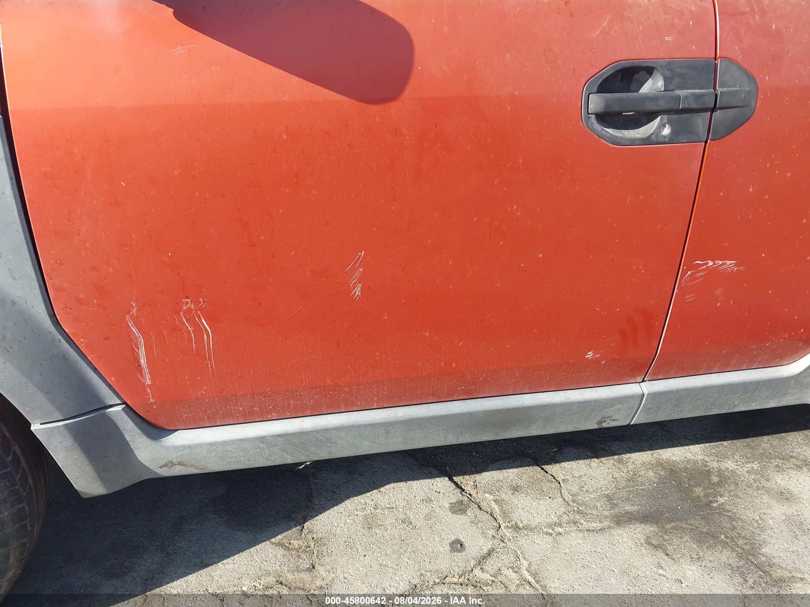 2004 Honda Element Ex Orange vin: 5J6YH18544L007775