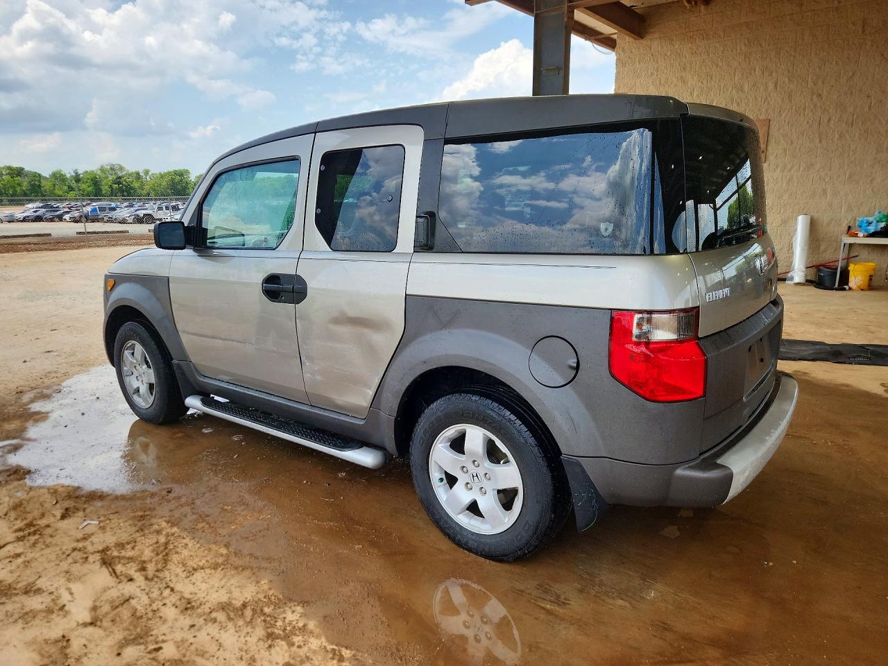 2003 Honda Element Ex Silver vin: 5J6YH18563L008750