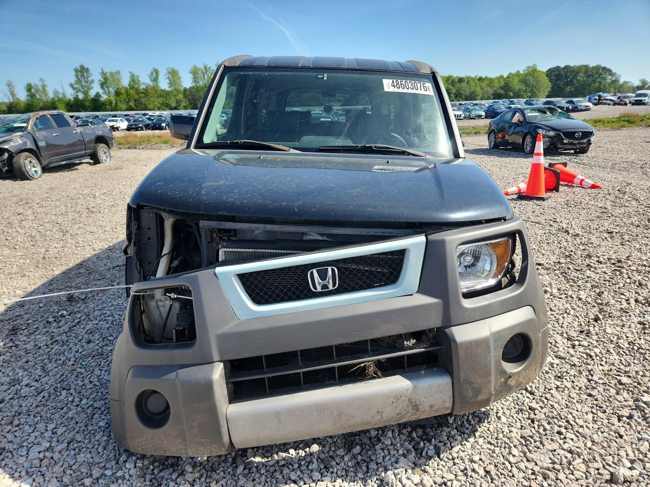 2004 Honda Element Ex Black vin: 5J6YH18564L016266