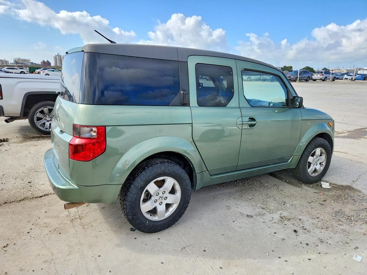 2004 Honda Element Ex Green vin: 5J6YH18574L013571
