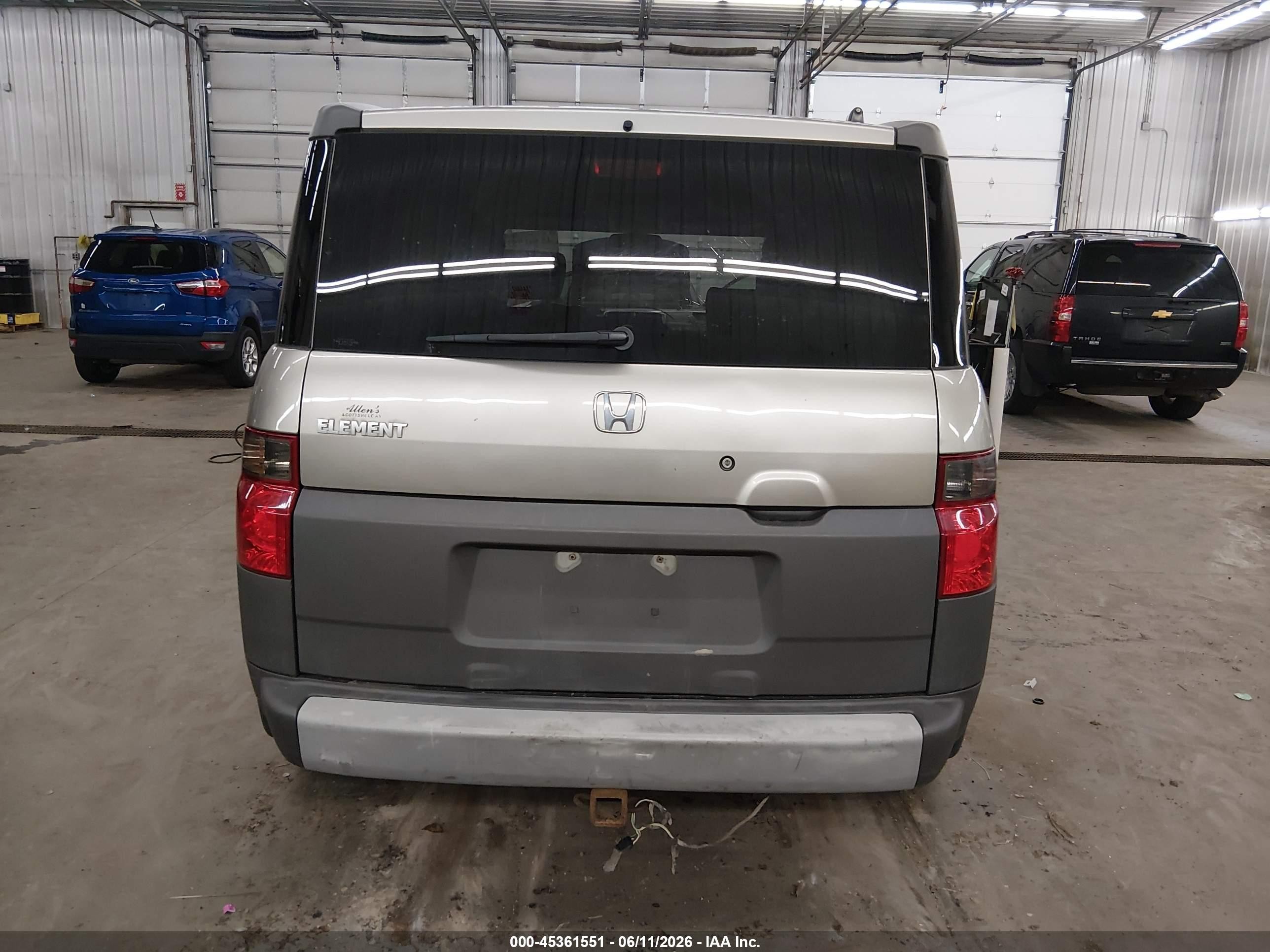 2003 Honda Element Ex Серый vin: 5J6YH18583L020088