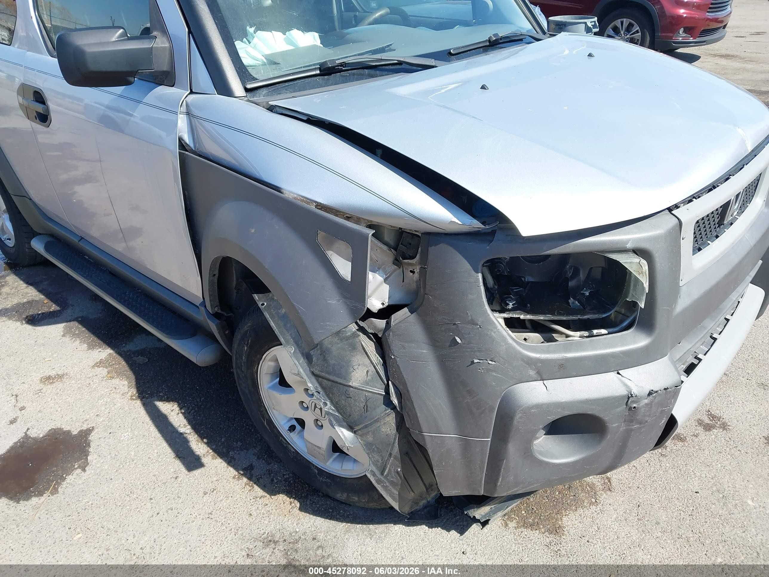 2003 Honda Element Ex Silver vin: 5J6YH18583L021189