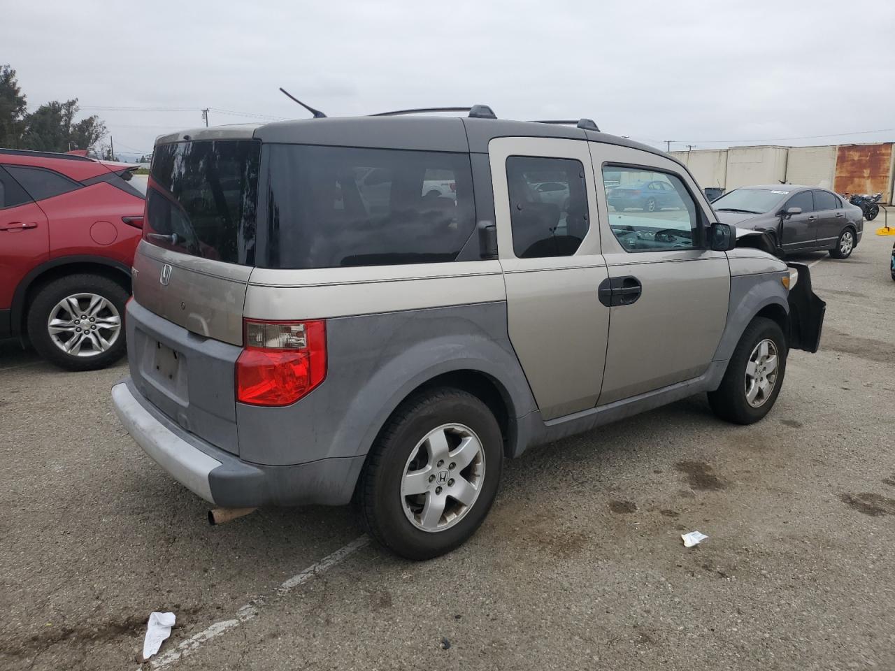 2004 Honda Element Ex Silver vin: 5J6YH18584L004121