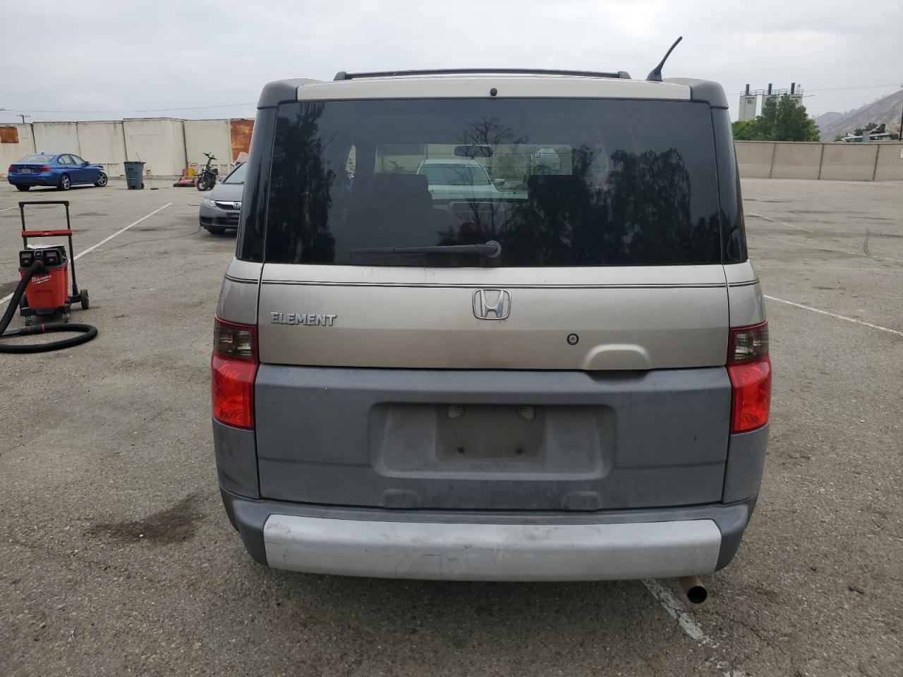 2004 Honda Element Ex Silver vin: 5J6YH18584L004121