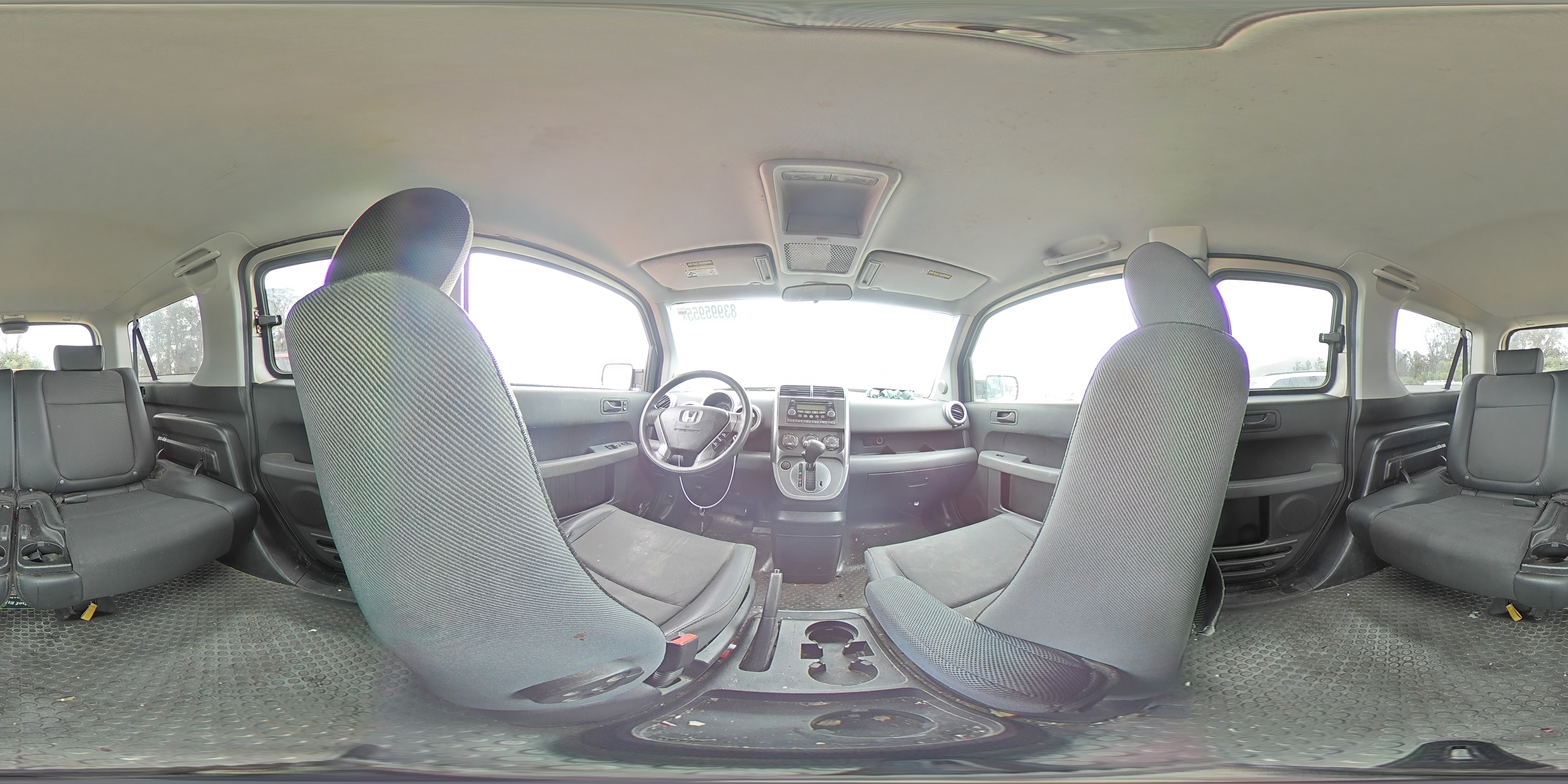 2004 Honda Element Ex Silver vin: 5J6YH18584L004121
