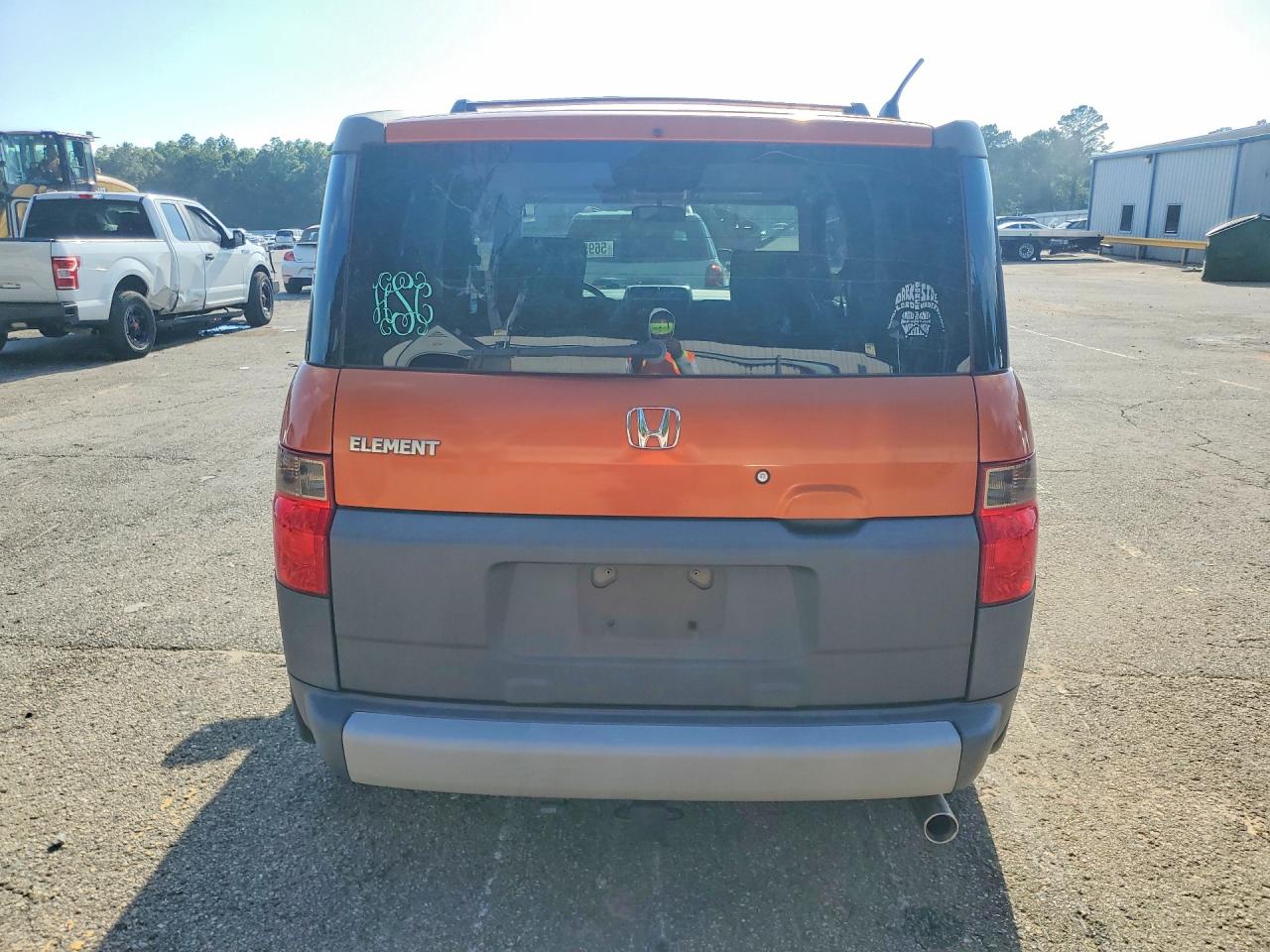 2004 Honda Element Ex Orange vin: 5J6YH18584L014759