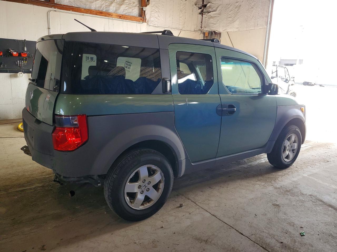 2003 Honda Element Ex Green vin: 5J6YH18593L011058