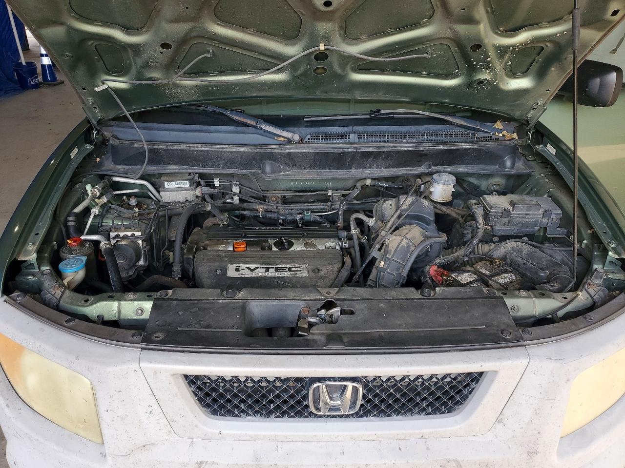 2003 Honda Element Ex Green vin: 5J6YH18593L011058